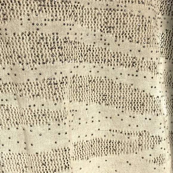 Monari cream top with metal beading - Picture 8 of 9